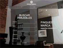 Tablet Screenshot of finquesmarca.com